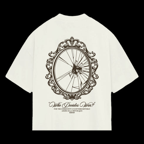 VISION FRACTURED TEE - CREAM